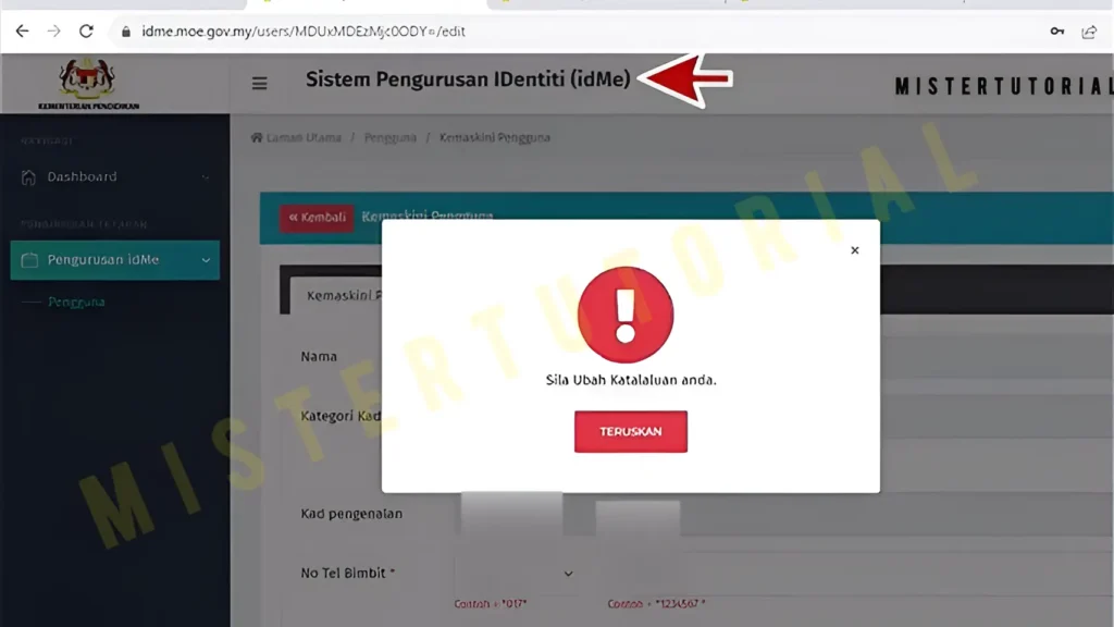 IDME KPM Login