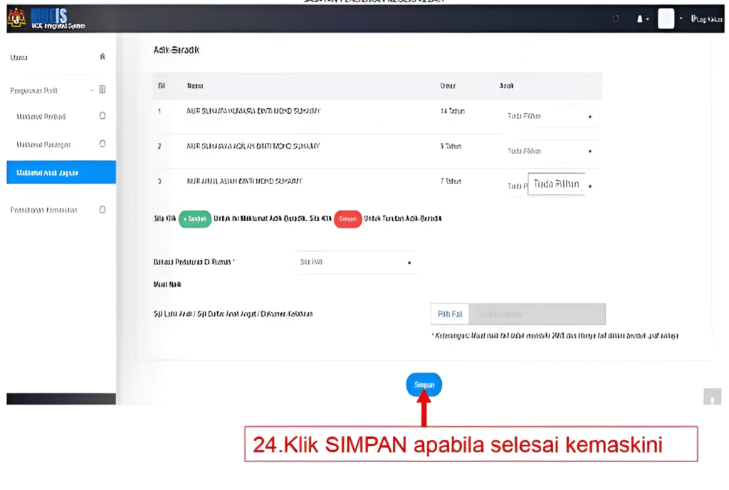 Proses Pendaftaran