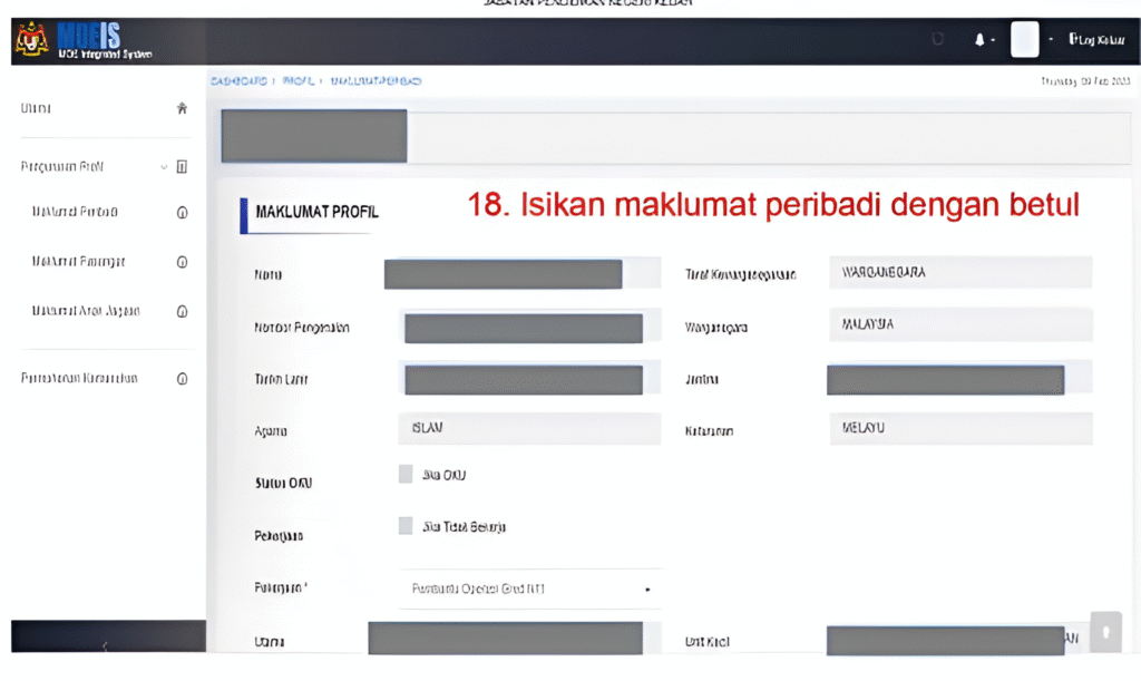 Proses Pendaftaran
