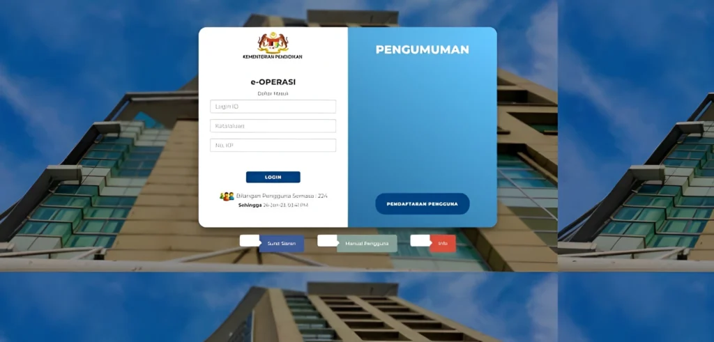 e-Operasi: Penyederhanaan Pengurusan Data Kakitangan Sekolah