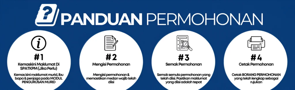 Pengemaskinian idMe untuk Permohonan Sekolah Khusus Tingkatan 1 dan Tingkatan 4