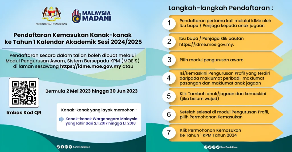 Cara Mendaftar IDME MOE 2025 : Panduan Langkah demi Langkah