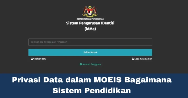 Privasi Data dalam MOEIS Bagaimana Sistem Pendidikan
