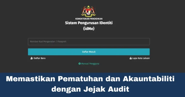 Memastikan Pematuhan dan Akauntabiliti dengan Jejak Audit