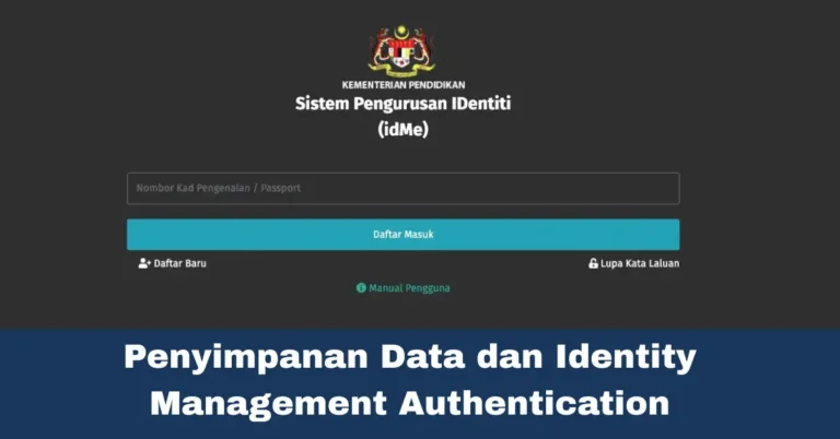 Penyimpanan Data dan Identity Management Authentication