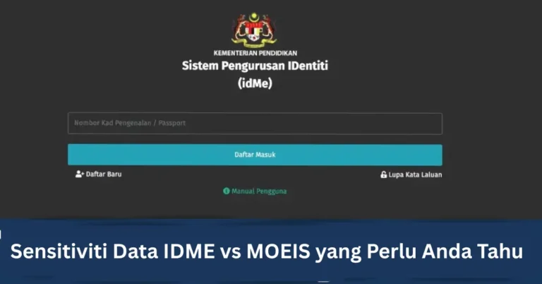 Sensitiviti Data IDME vs MOEIS yang Perlu Anda Tahu