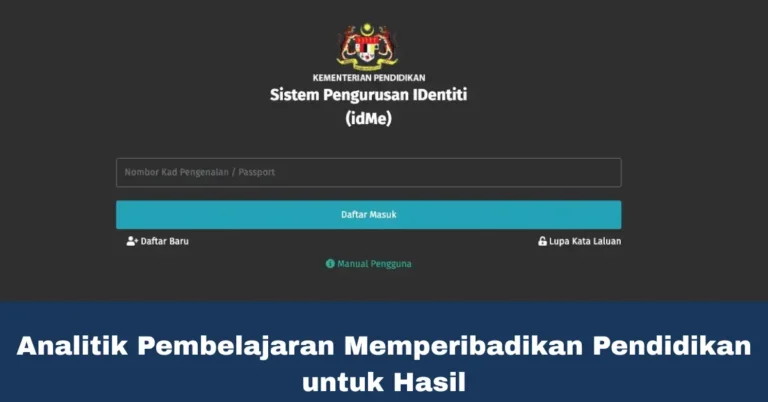 Analitik Pembelajaran Memperibadikan Pendidikan untuk Hasil