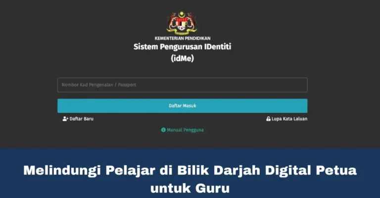 Melindungi Pelajar di Bilik Darjah Digital Petua untuk Guru
