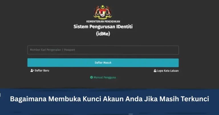 Bagaimana Membuka Kunci Akaun Anda Jika Masih Terkunci
