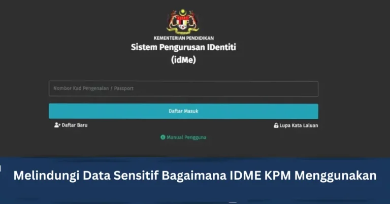 Melindungi Data Sensitif Bagaimana IDME KPM Menggunakan